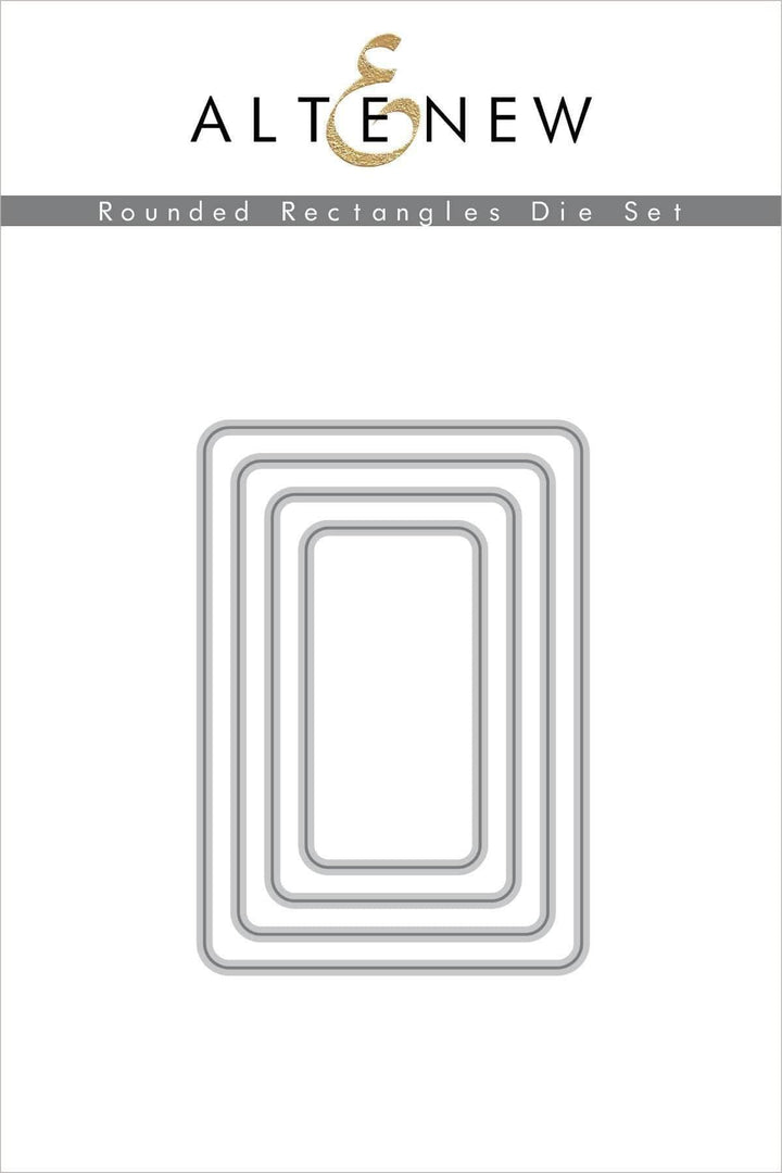 Part A-Glitz Art Craft Co.,LTD Dies Rounded Rectangles Die Set