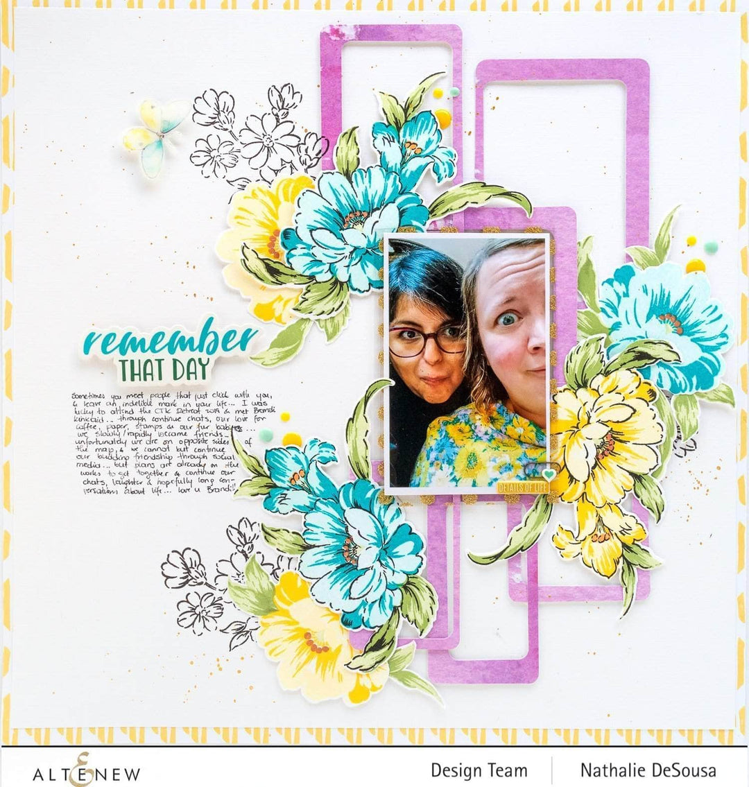 Part A-Glitz Art Craft Co.,LTD Dies Rounded Rectangles Die Set