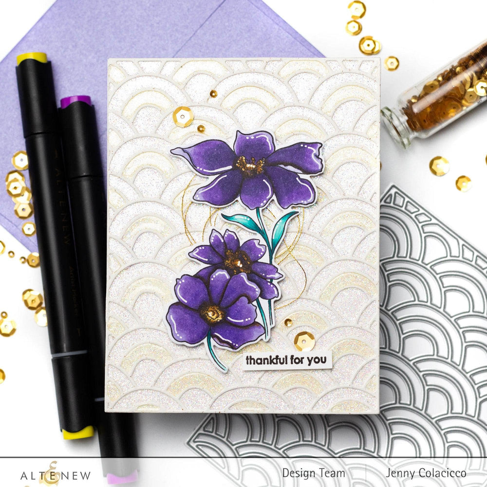 Part A-Glitz Art Craft Co.,LTD Dies Scallops Cover Die