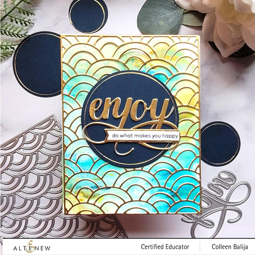 Part A-Glitz Art Craft Co.,LTD Dies Scallops Cover Die