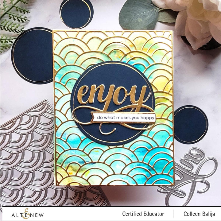 Part A-Glitz Art Craft Co.,LTD Dies Scallops Cover Die