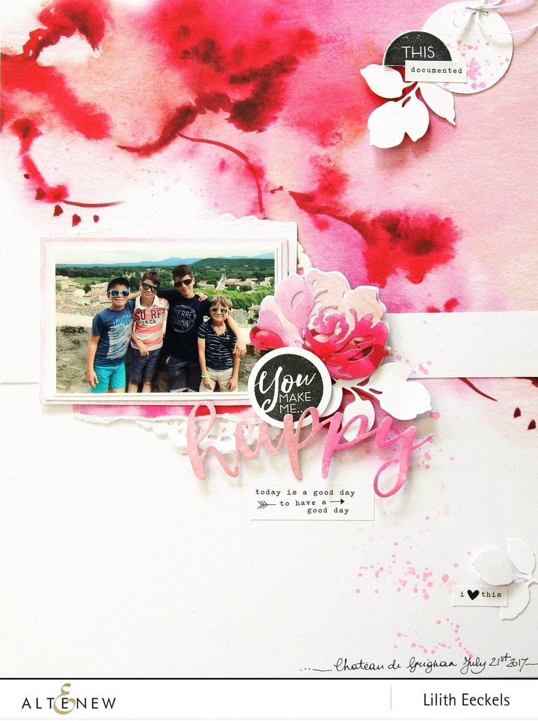 Part A-Glitz Art Craft Co.,LTD Dies Script Words 2 Die Set