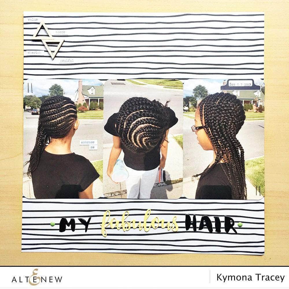 Part A-Glitz Art Craft Co.,LTD Dies Script Words 2 Die Set