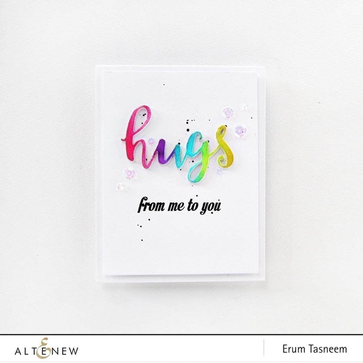 Part A-Glitz Art Craft Co.,LTD Dies Script Words Die Set