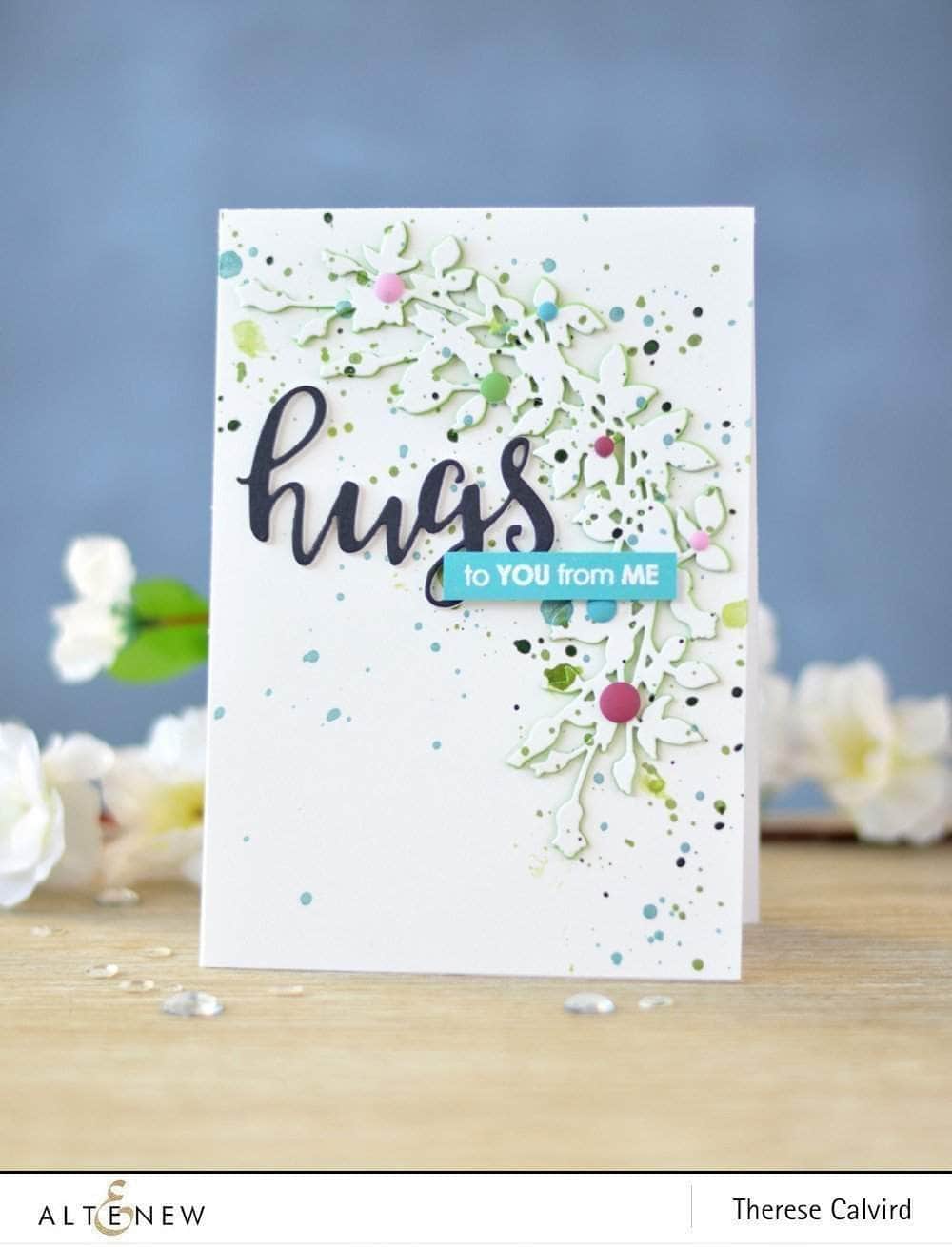 Part A-Glitz Art Craft Co.,LTD Dies Script Words Die Set