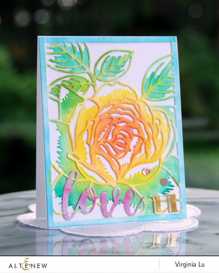 Part A-Glitz Art Craft Co.,LTD Dies Script Words Die Set