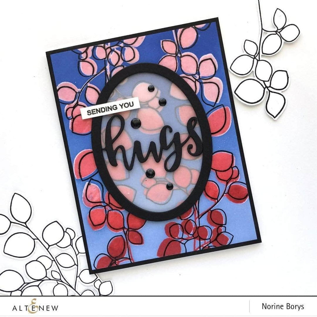 Part A-Glitz Art Craft Co.,LTD Dies Script Words Die Set