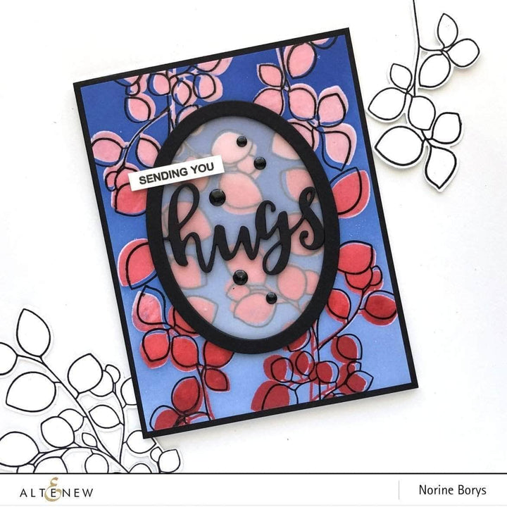 Part A-Glitz Art Craft Co.,LTD Dies Script Words Die Set