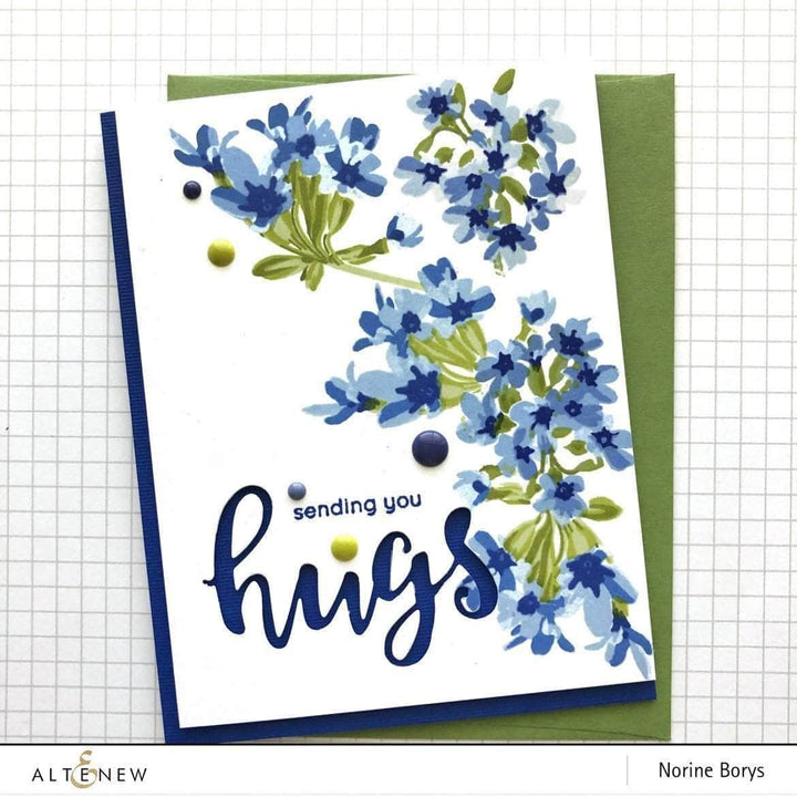 Part A-Glitz Art Craft Co.,LTD Dies Script Words Die Set