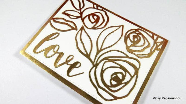 Part A-Glitz Art Craft Co.,LTD Dies Script Words Die Set