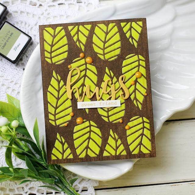 Part A-Glitz Art Craft Co.,LTD Dies Script Words Die Set