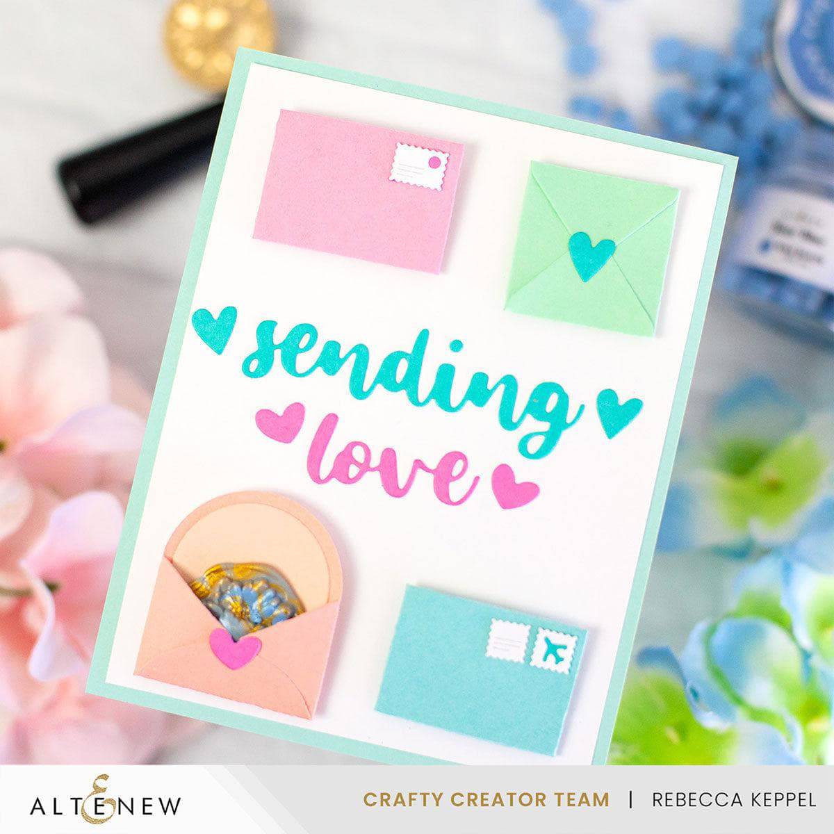 Sentiment Dies Scripted Sentiments Die Set | Altenew - Elegant Greeting Dies