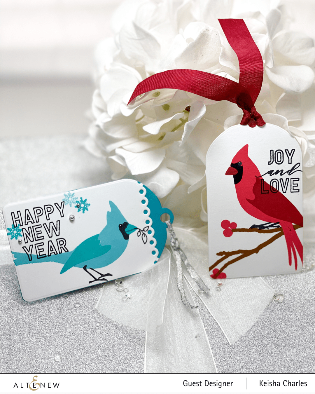 Part A-Glitz Art Craft Co.,LTD Dies Season's Tweetings Die Set