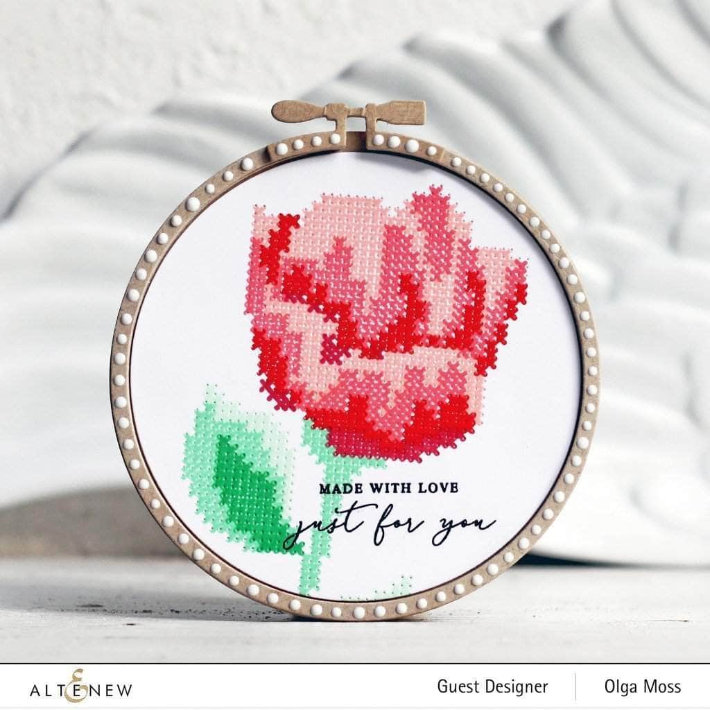 Part A-Glitz Art Craft Co.,LTD Dies Sewn with Love Die Set