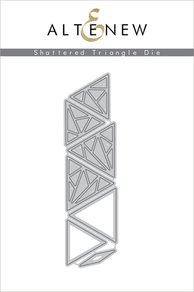 Part A-Glitz Art Craft Co.,LTD Dies Shattered Triangle Die Set