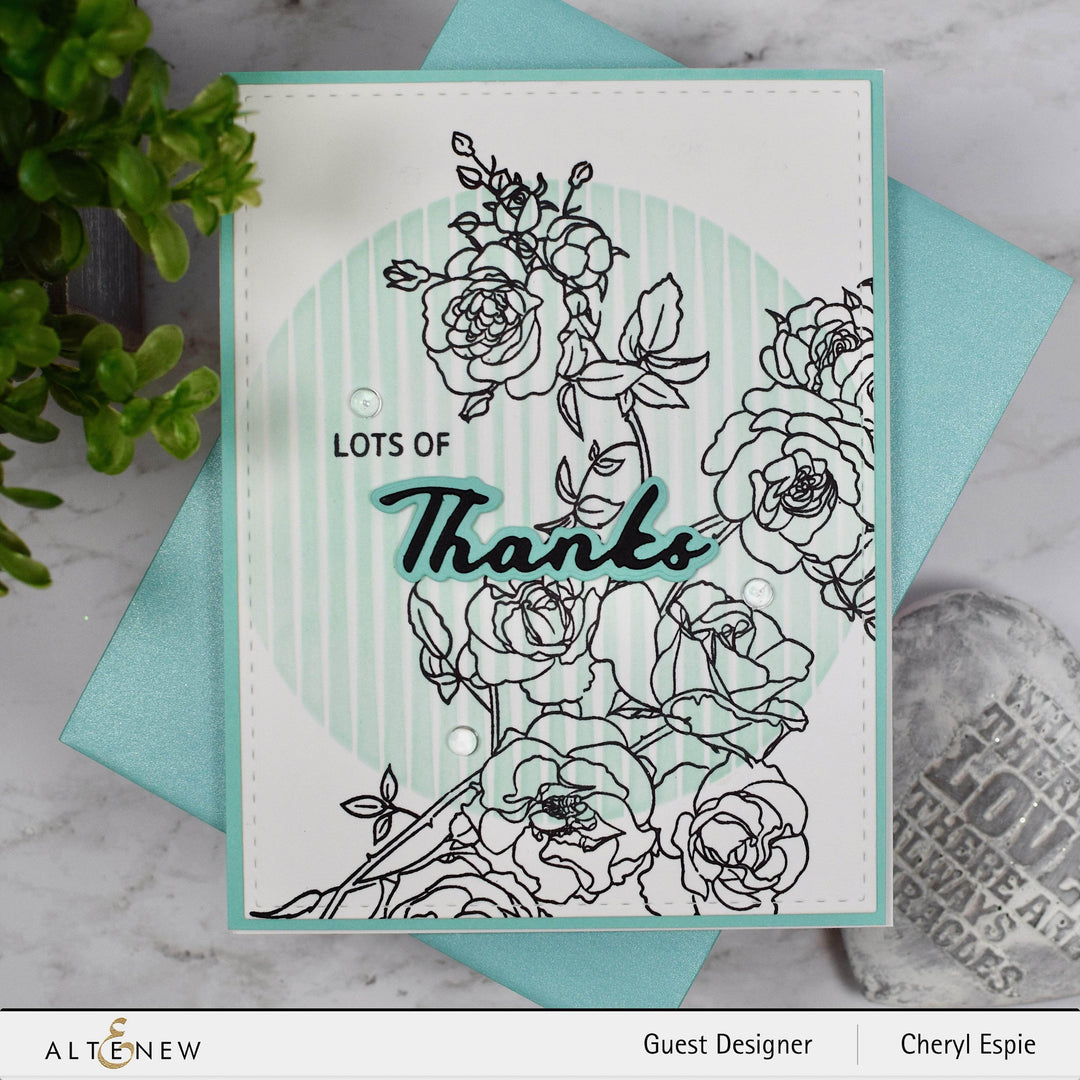 Part A-Glitz Art Craft Co.,LTD Dies Simple Greetings Die Set