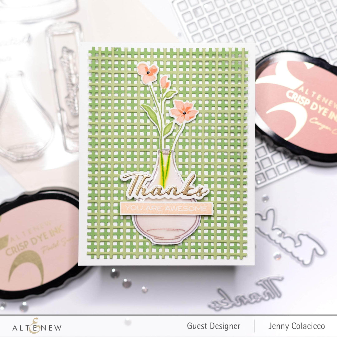 Part A-Glitz Art Craft Co.,LTD Dies Simple Greetings Die Set