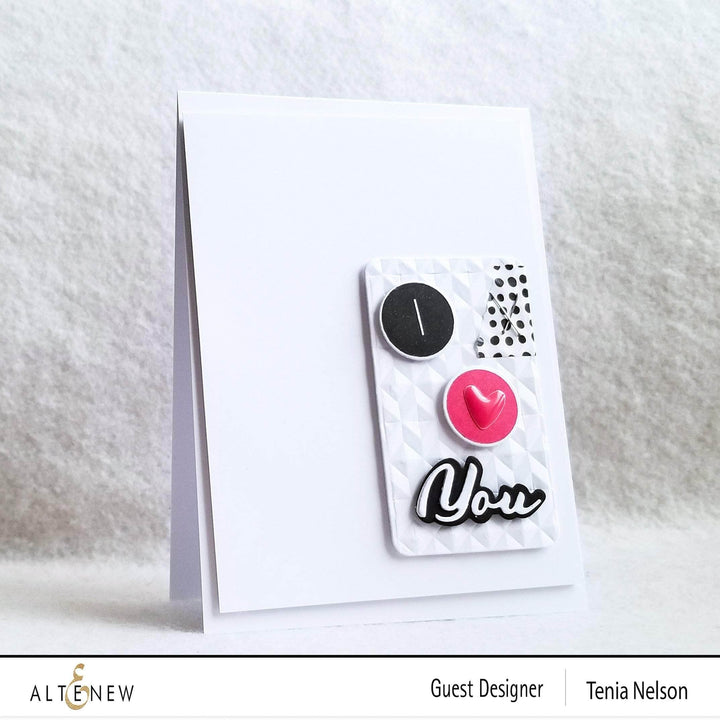 Part A-Glitz Art Craft Co.,LTD Dies Simple Greetings Die Set