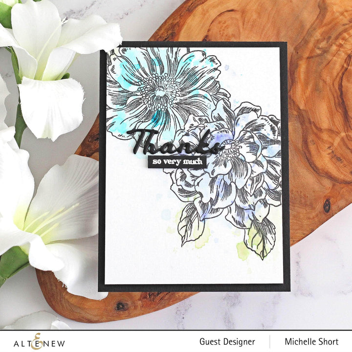 Part A-Glitz Art Craft Co.,LTD Dies Simple Greetings Die Set