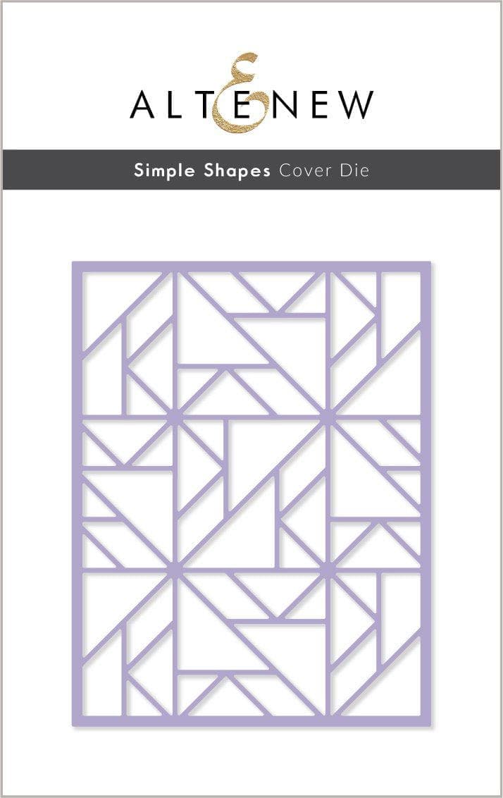 Part A-Glitz Art Craft Co.,LTD Dies Simple Shapes Cover Die