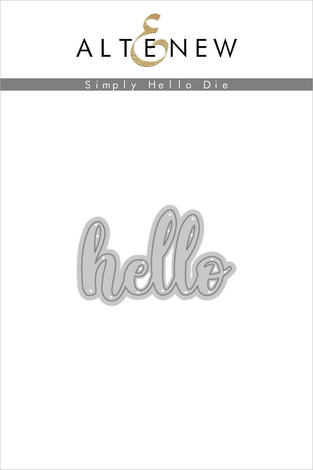 Part A-Glitz Art Craft Co.,LTD Dies Simply Hello Die
