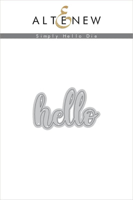 Part A-Glitz Art Craft Co.,LTD Dies Simply Hello Die