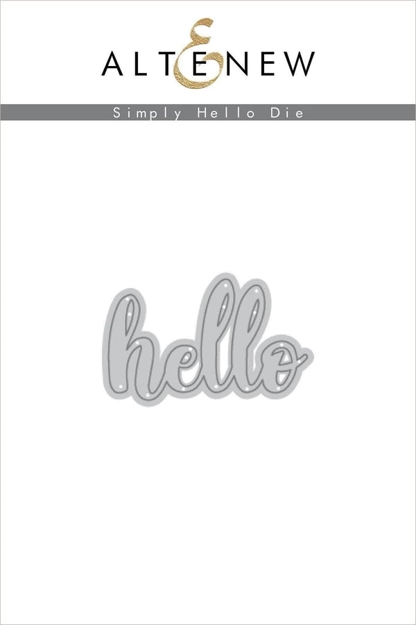 Part A-Glitz Art Craft Co.,LTD Dies Simply Hello Die