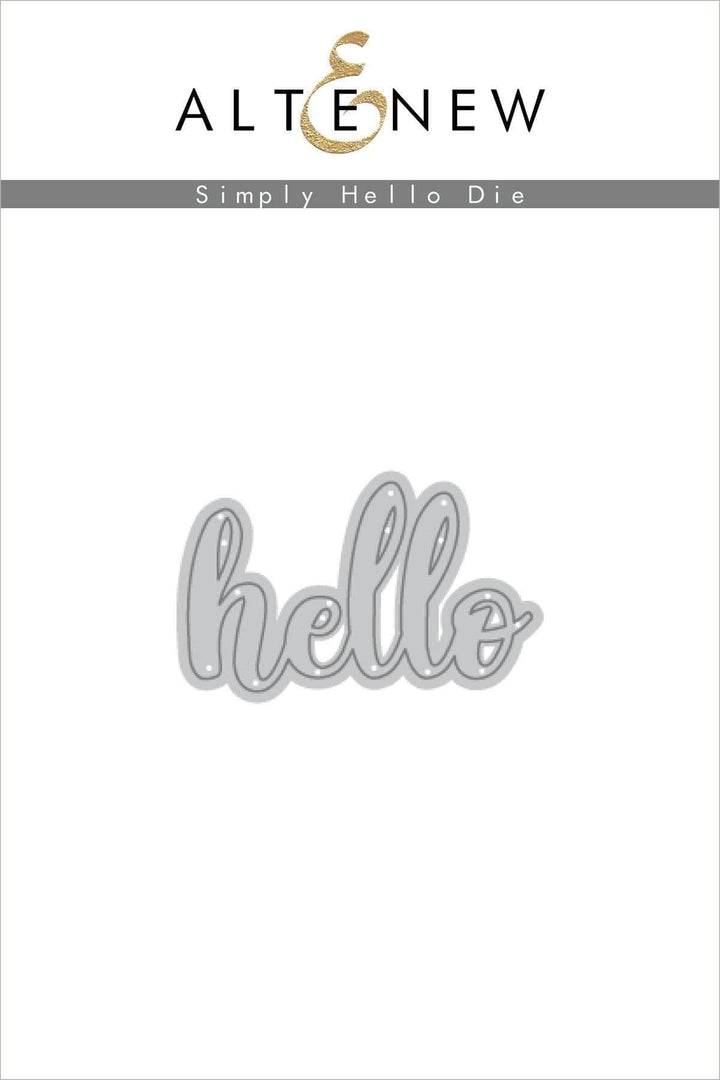 Part A-Glitz Art Craft Co.,LTD Dies Simply Hello Die