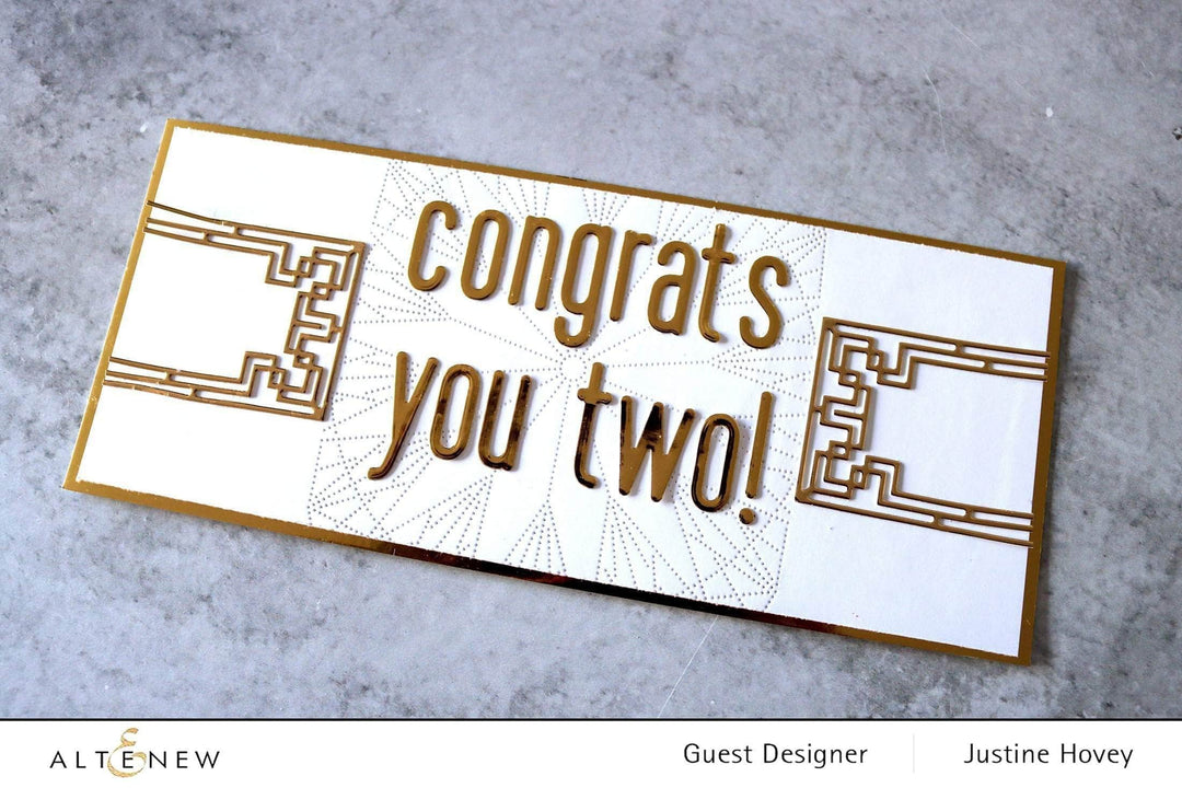 Part A-Glitz Art Craft Co.,LTD Dies Slim Deco Cover Die Set