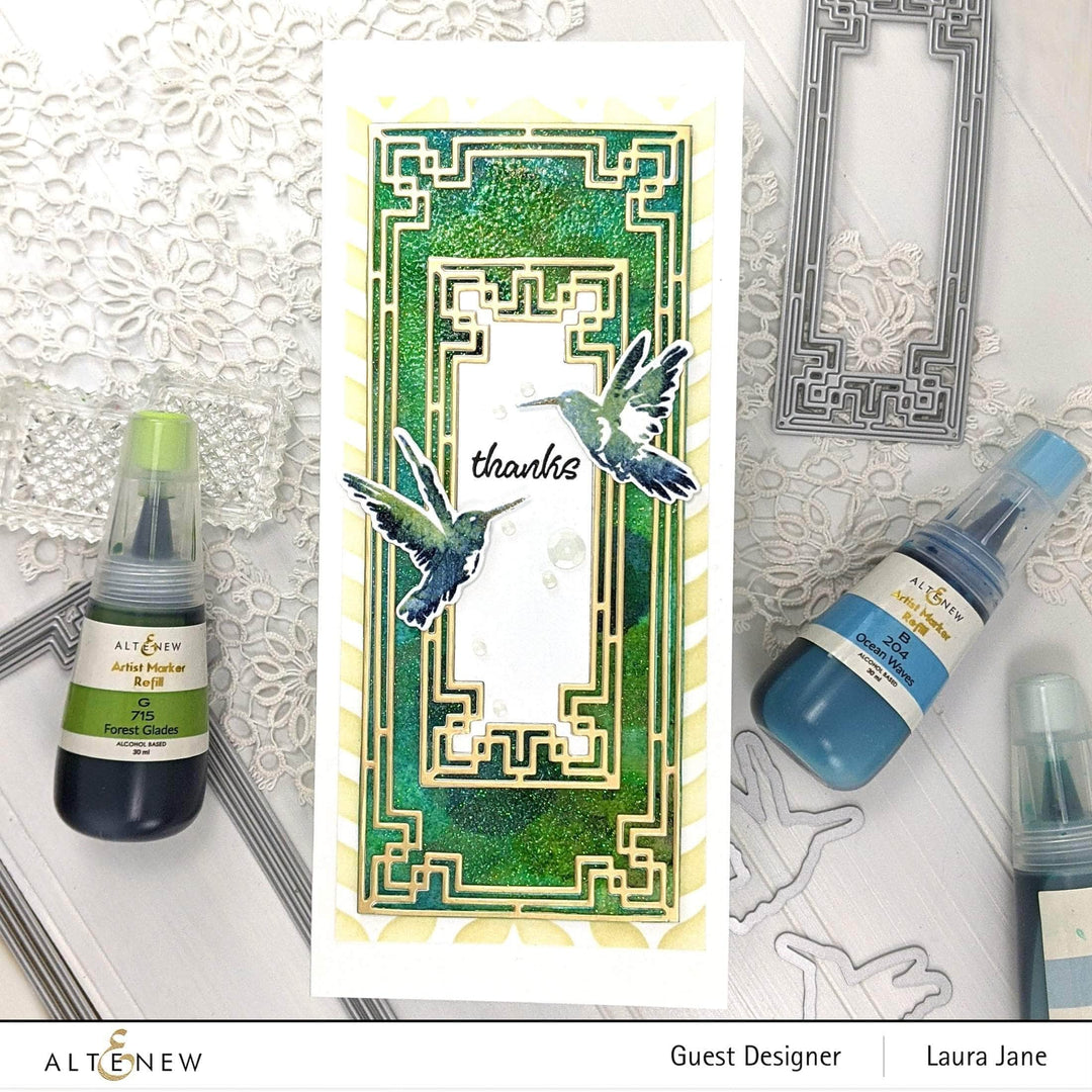 Part A-Glitz Art Craft Co.,LTD Dies Slim Deco Cover Die Set