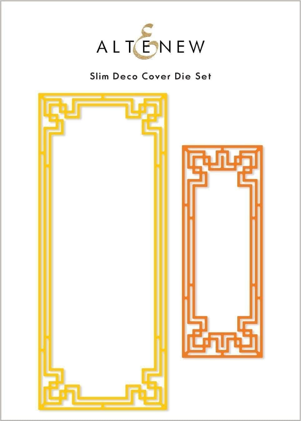 Part A-Glitz Art Craft Co.,LTD Dies Slim Deco Cover Die Set