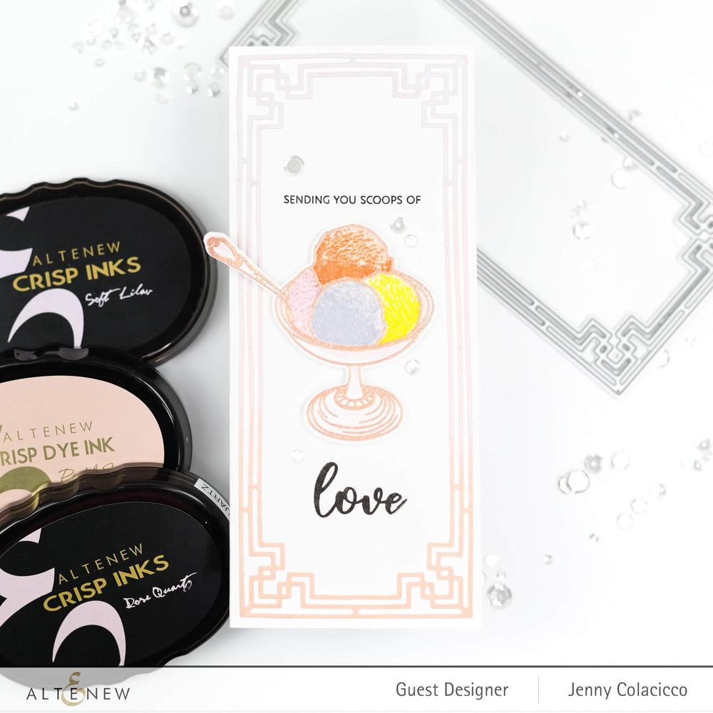 Part A-Glitz Art Craft Co.,LTD Dies Slim Deco Cover Die Set