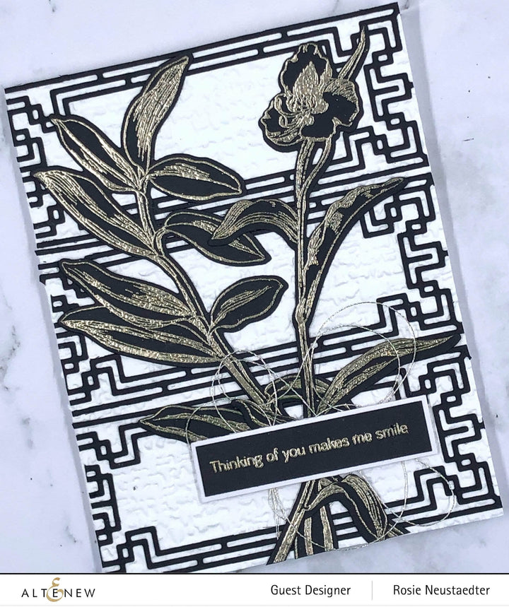 Part A-Glitz Art Craft Co.,LTD Dies Slim Deco Cover Die Set