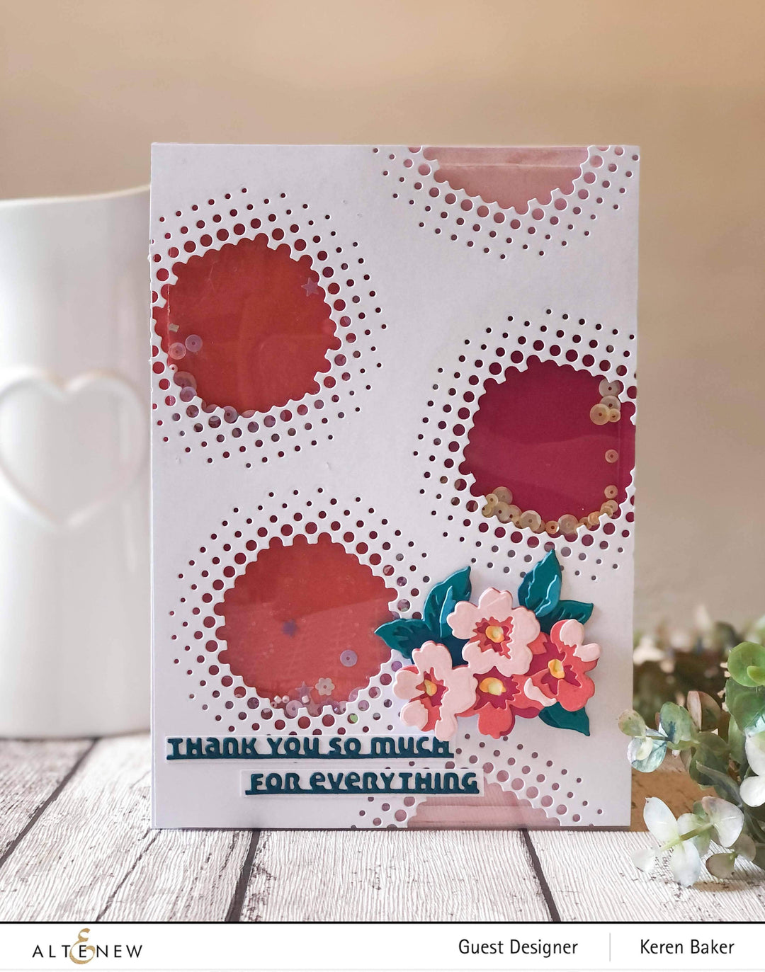 Part A-Glitz Art Craft Co.,LTD Dies Slim Sentiments Die Set