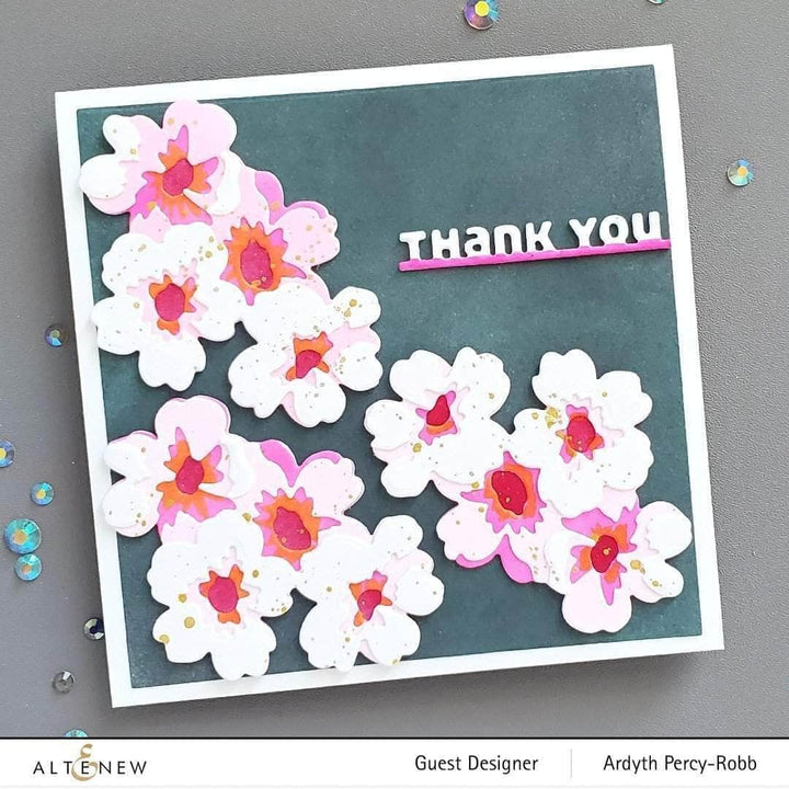 Part A-Glitz Art Craft Co.,LTD Dies Slim Sentiments Die Set