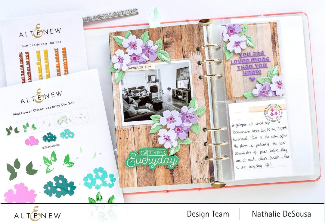 Part A-Glitz Art Craft Co.,LTD Dies Slim Sentiments Die Set