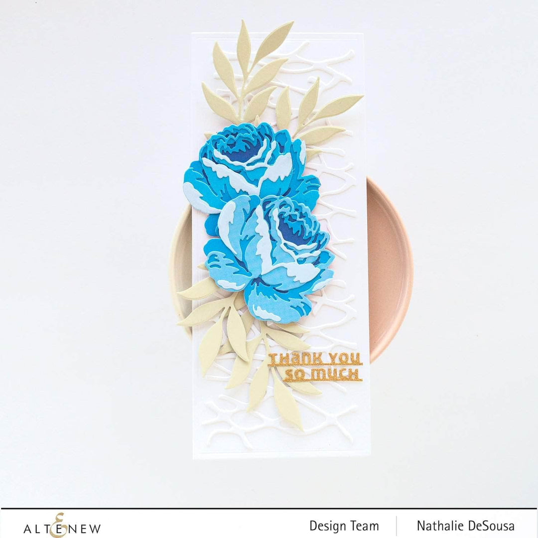 Part A-Glitz Art Craft Co.,LTD Dies Slim Sentiments Die Set