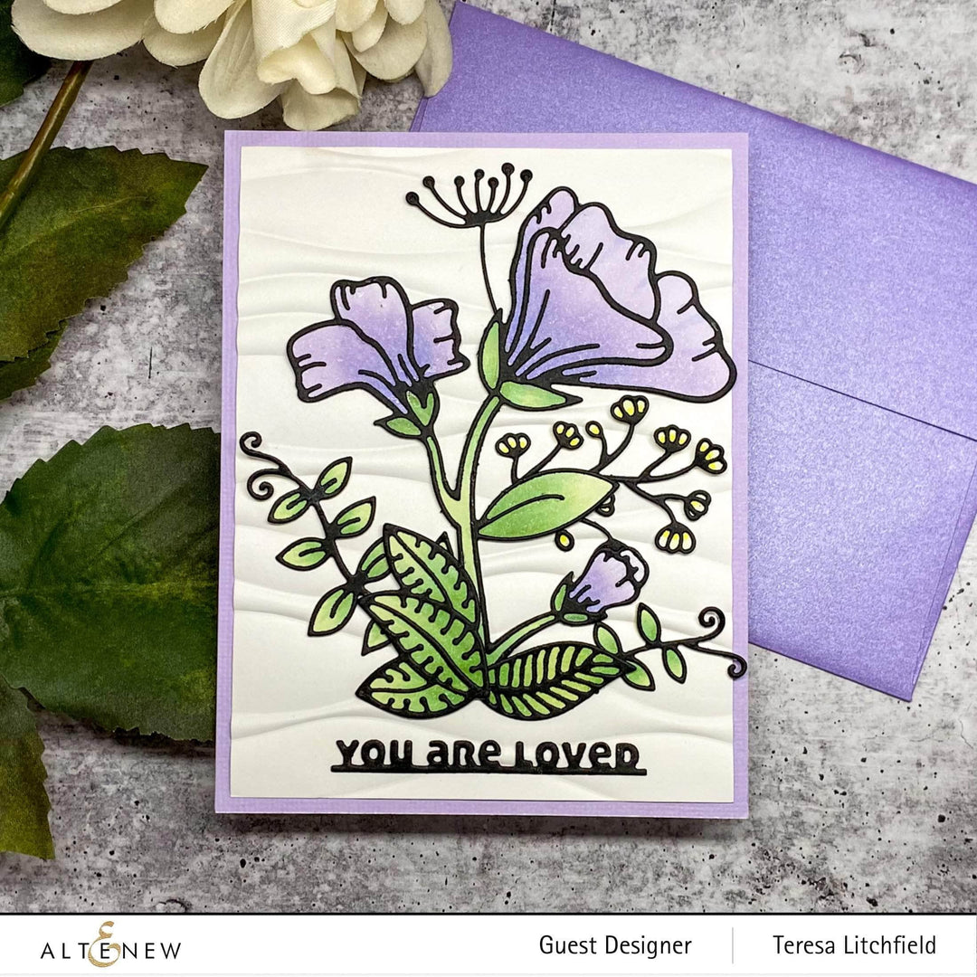 Part A-Glitz Art Craft Co.,LTD Dies Slim Sentiments Die Set