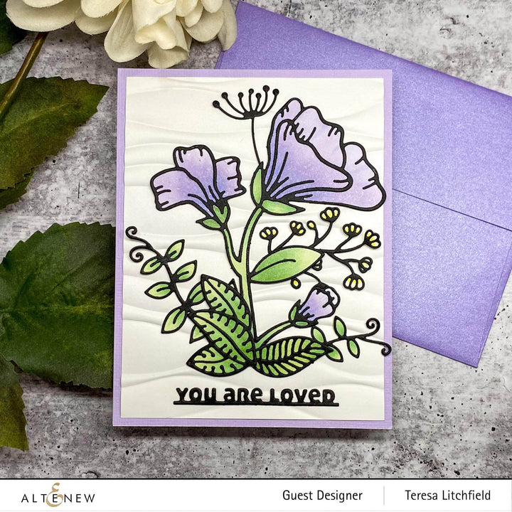 Part A-Glitz Art Craft Co.,LTD Dies Slim Sentiments Die Set