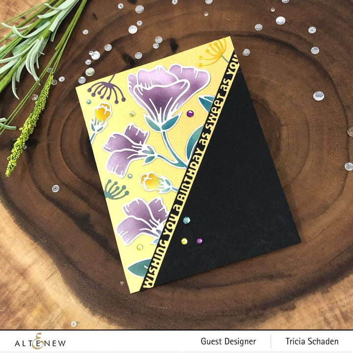 Part A-Glitz Art Craft Co.,LTD Dies Slim Sentiments Die Set