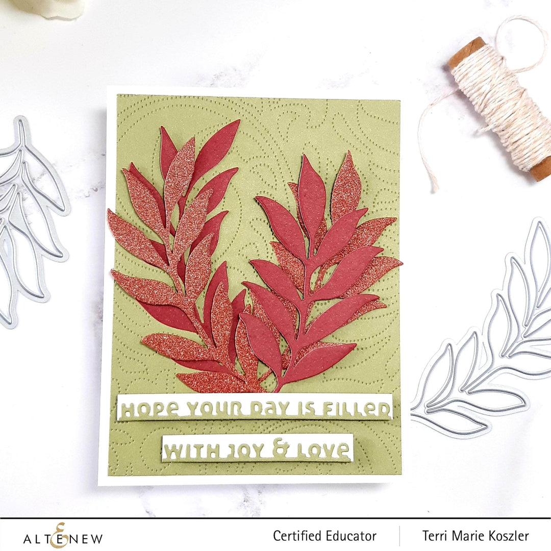 Part A-Glitz Art Craft Co.,LTD Dies Slim Sentiments Die Set