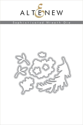 Part A-Glitz Art Craft Co.,LTD Dies Sophisticated Wreath Die Set