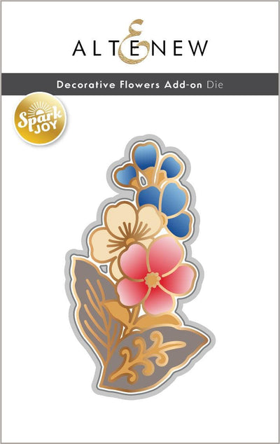 Part A-Glitz Art Craft Co.,LTD Dies Spark Joy: Decorative Flowers Add-on Die