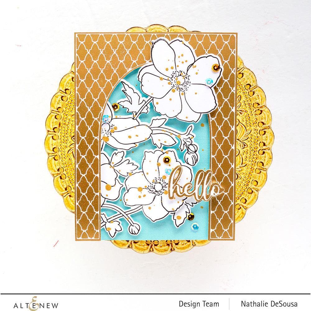 Part A-Glitz Art Craft Co.,LTD Dies Spark Joy: Sweet Greetings Add-On Die Set