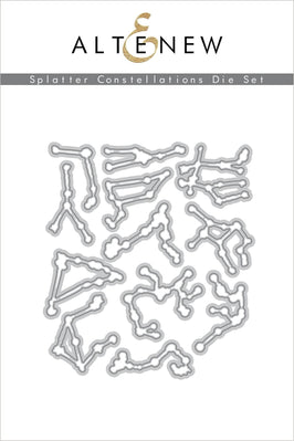Part A-Glitz Art Craft Co.,LTD Dies Splatter Constellations Die Set