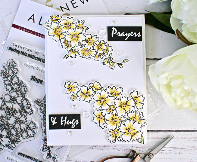 Part A-Glitz Art Craft Co.,LTD Dies Starry Flowers Die Set