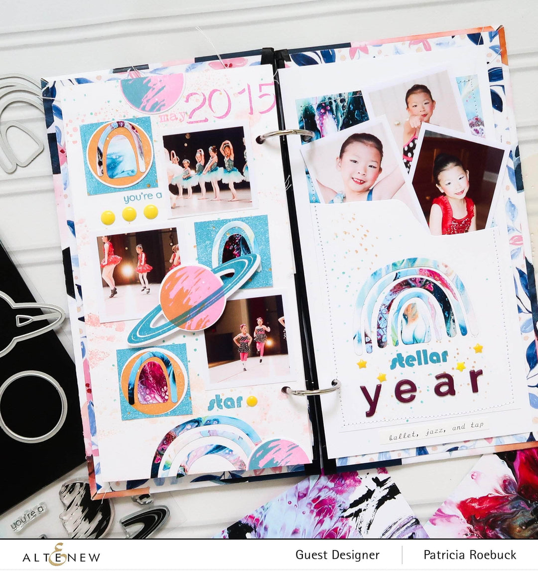 Part A-Glitz Art Craft Co.,LTD Dies Stellar Die Set