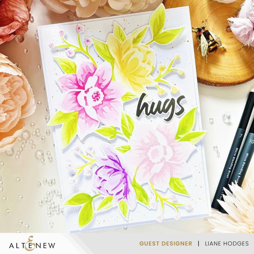 Stencil Art: Charming Delight Add-on Die Set