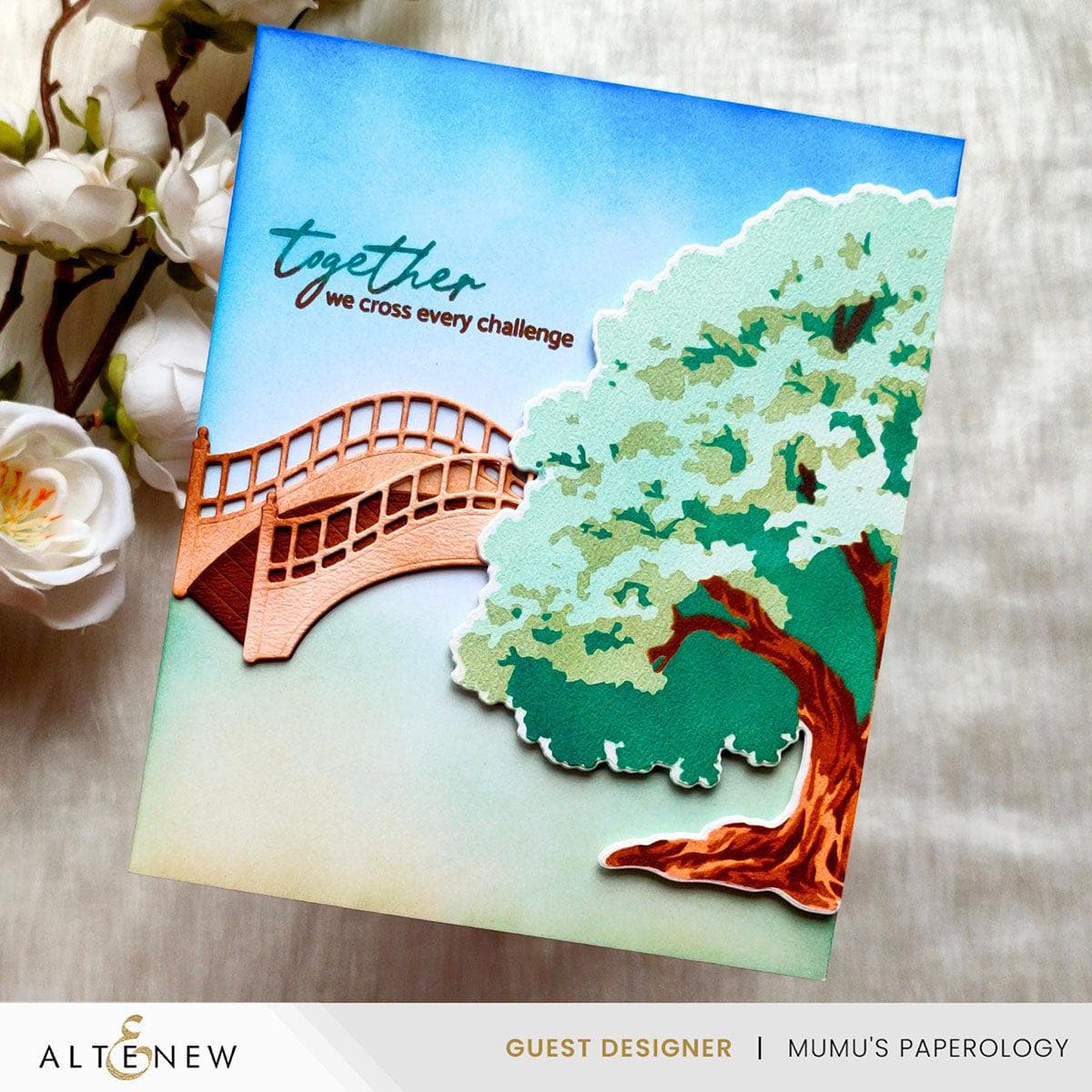 Stencil Art: Strong Oak Add-On Die Set