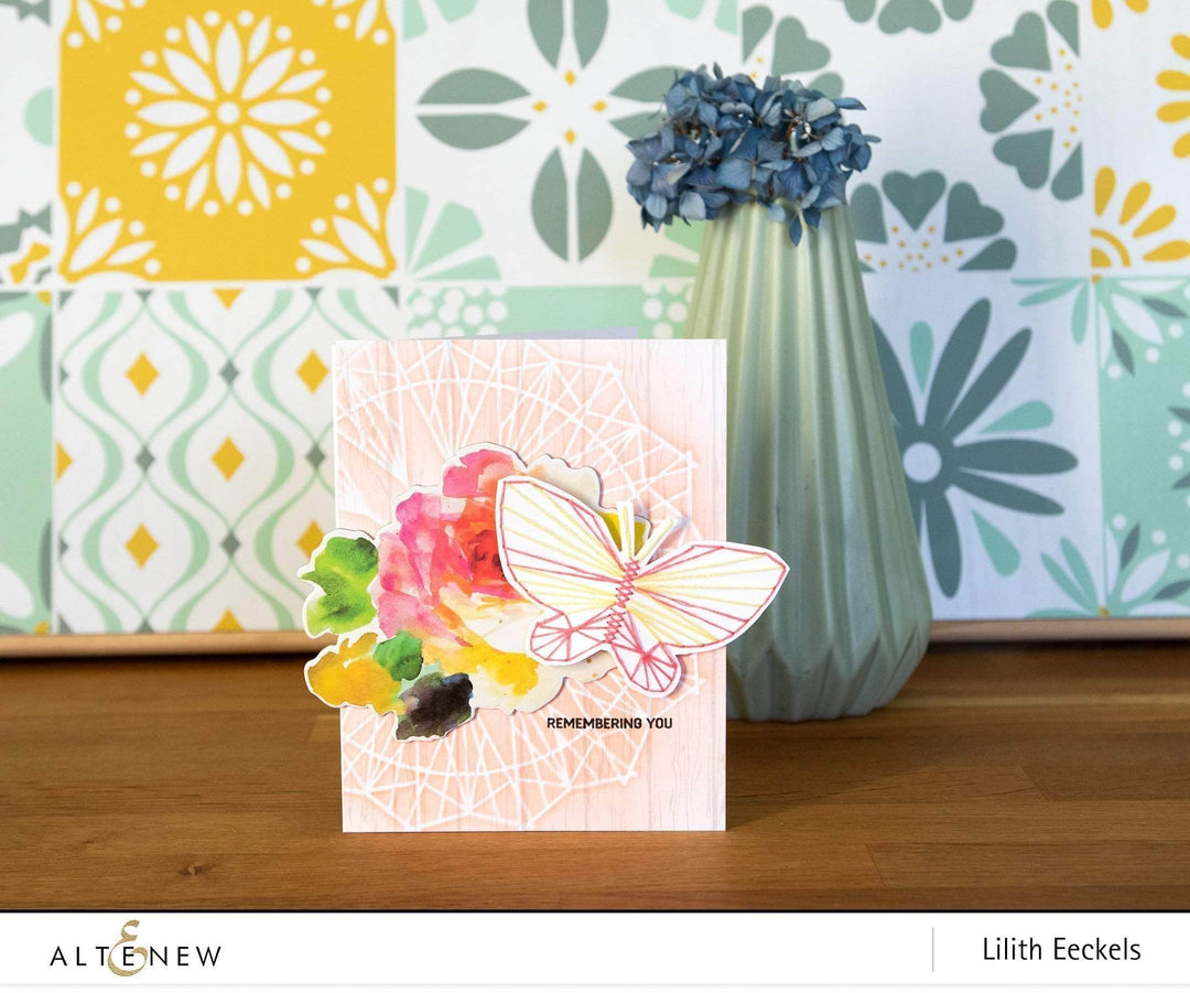 Part A-Glitz Art Craft Co.,LTD Dies String Art Butterfly Die